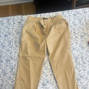 Express Tan Casual Chinos for Men